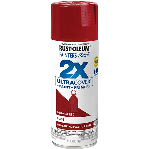 2x Ultra Cover Gloss Spray Paint - 12oz (6 Count)