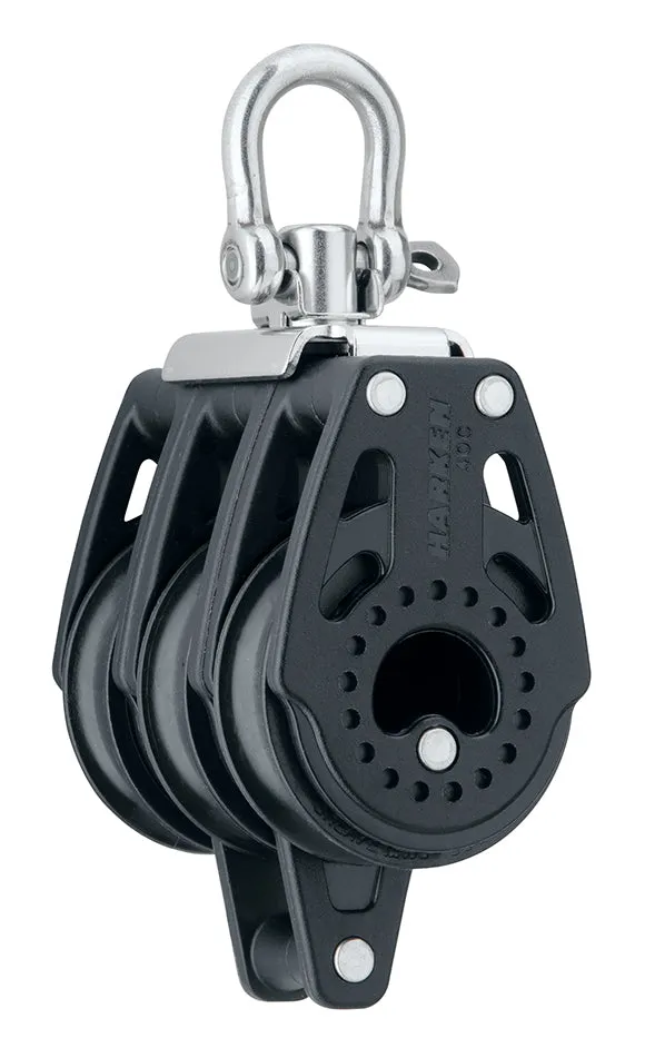 40 mm Triple Block — Swivel, Becket