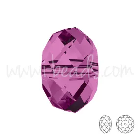 5040 Swarovski briolette beads amethyst 6mm (10)