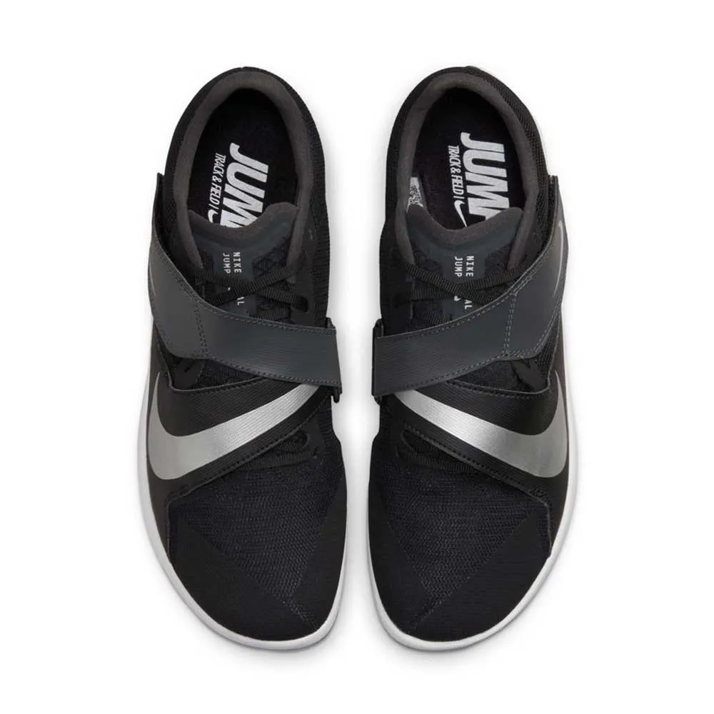 All Gender Nike Zoom Rival Jump Spike - Black/Metallic Silver/Dk Smoke Grey - Regular (D)