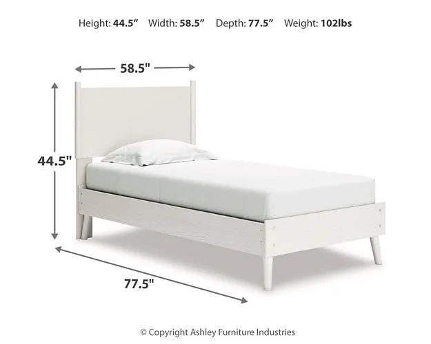 Ashley Express - Aprilyn Twin Panel Bed with Dresser