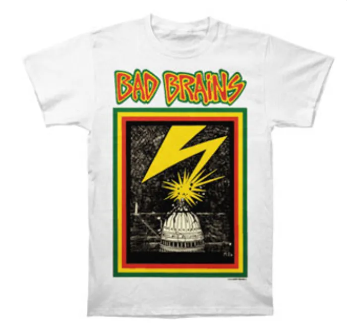 Bad Brains Capitol White T-Shirt