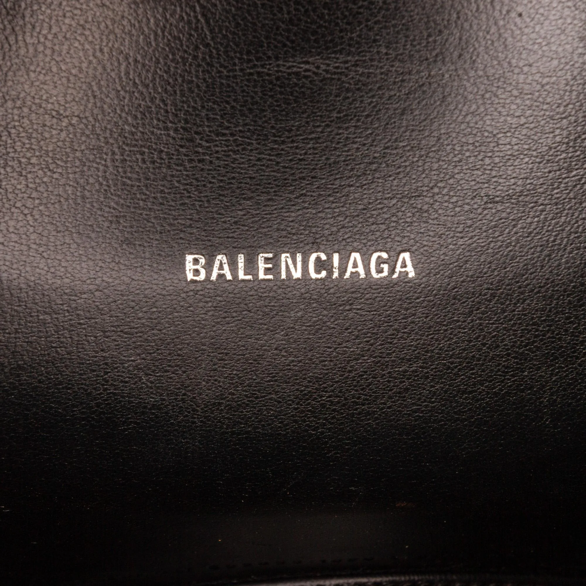 Balenciaga XS Hourglass Graffiti Satchel