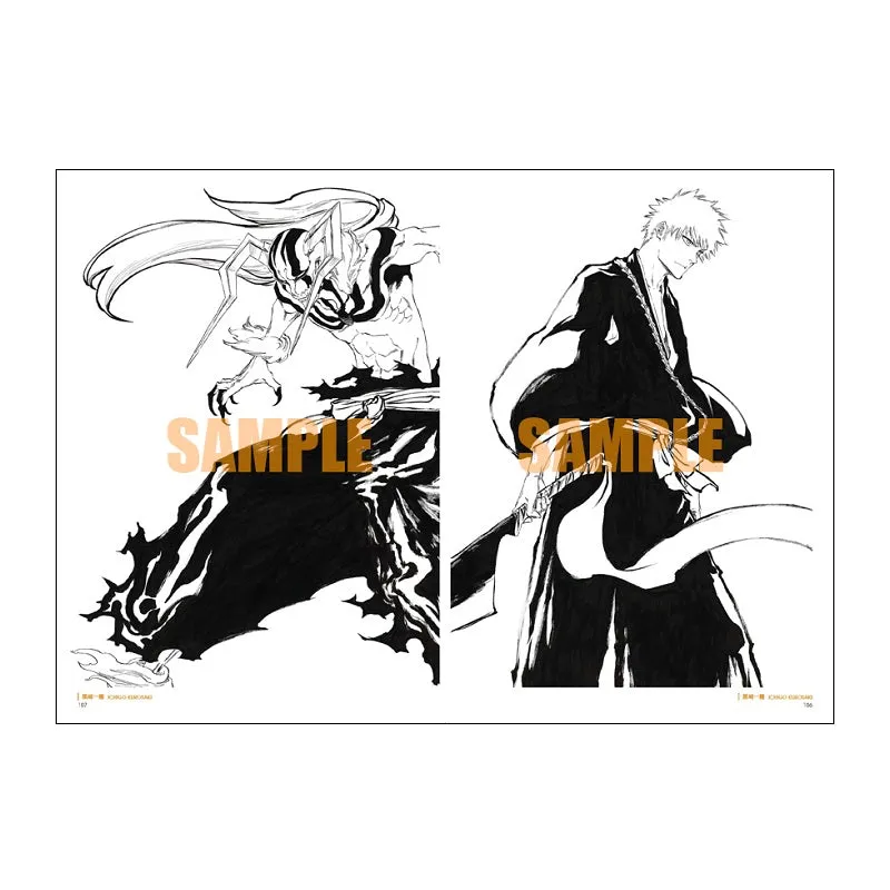 BLEACH EX. Official catalog THE BLACK BROCHURE