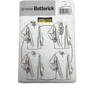 Butterick B5008 | Misses'/Men's Shirt | Size XL - 3X