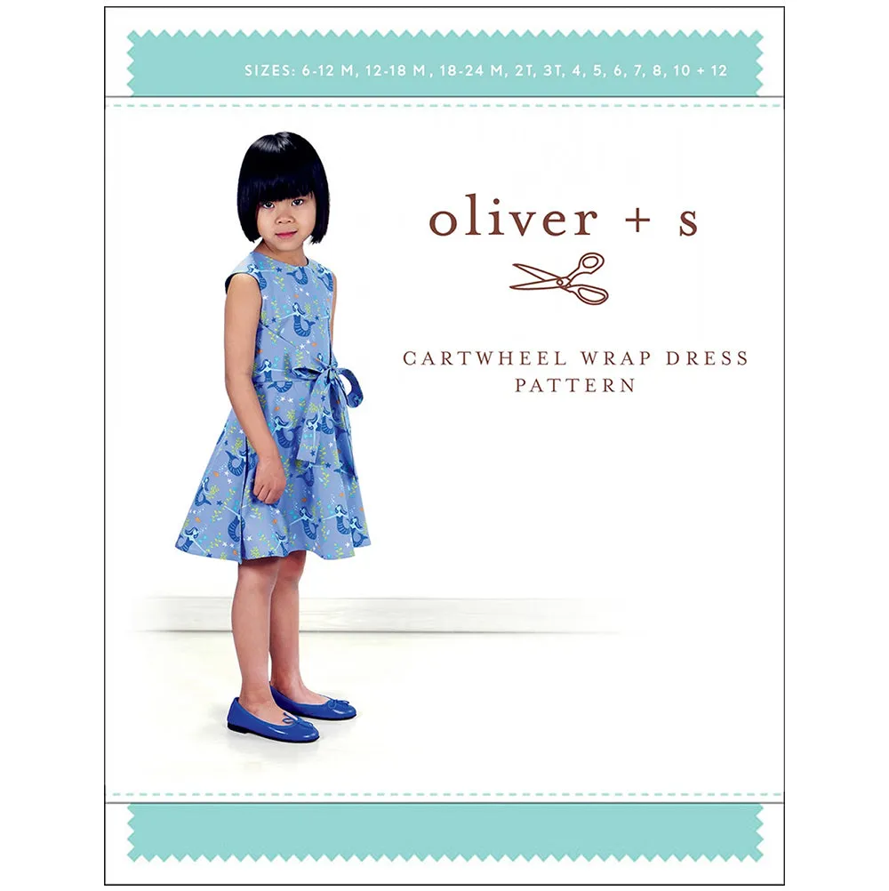 Cartwheel Wrap Dress Pattern - Oliver   S