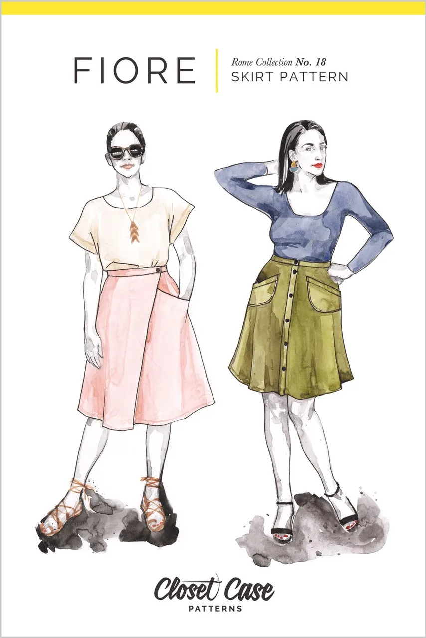 Closet Core - Fiore Skirt Sewing Pattern