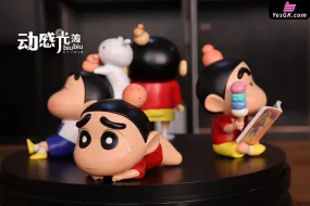 Crayon Shin-chan Get Punched Shinnosuke Series #3 grovel Shinnosuke #4 Read Shinnosuke Resin Statue - BiuBiu Studio [Pre-Order]