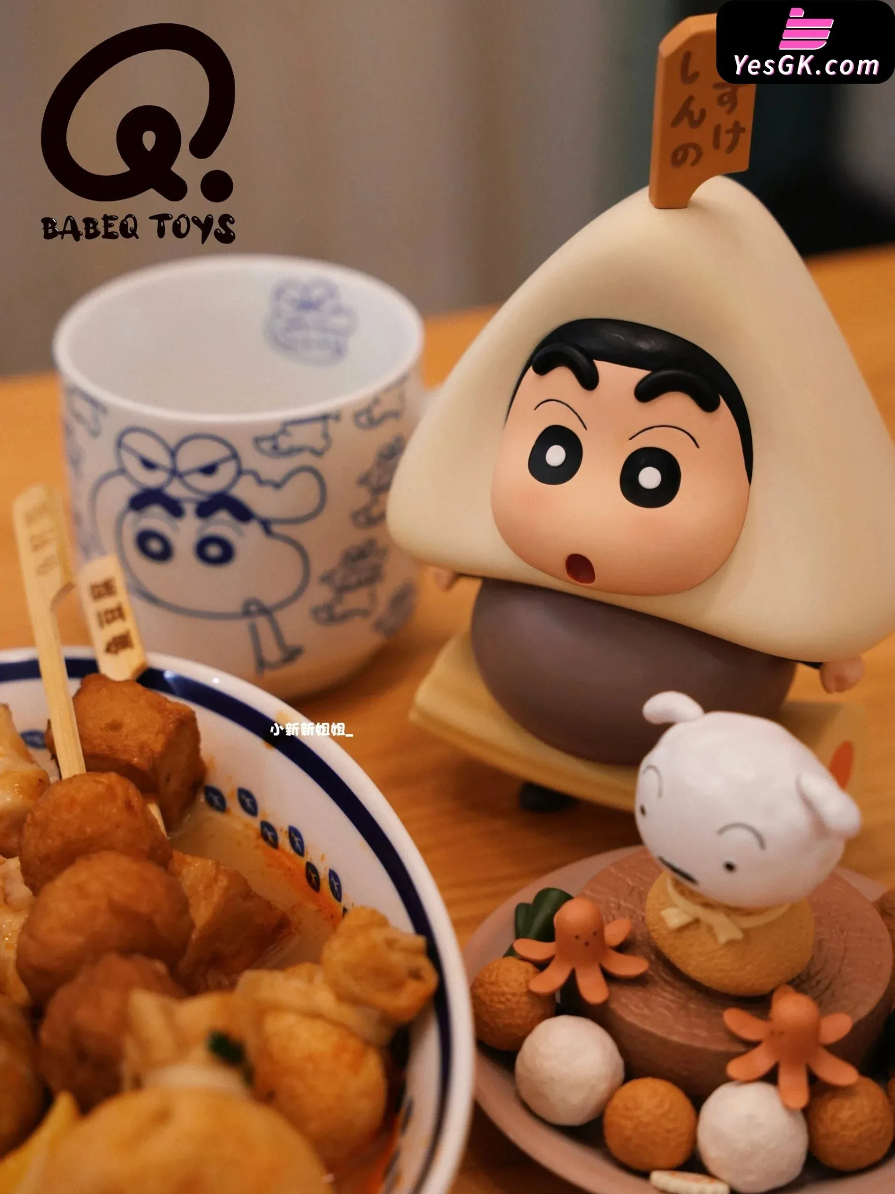 Crayon Shin-chan oden Nohara Shinnosuke Resin Statue - BabeQ Toys Studio [Pre-Order]