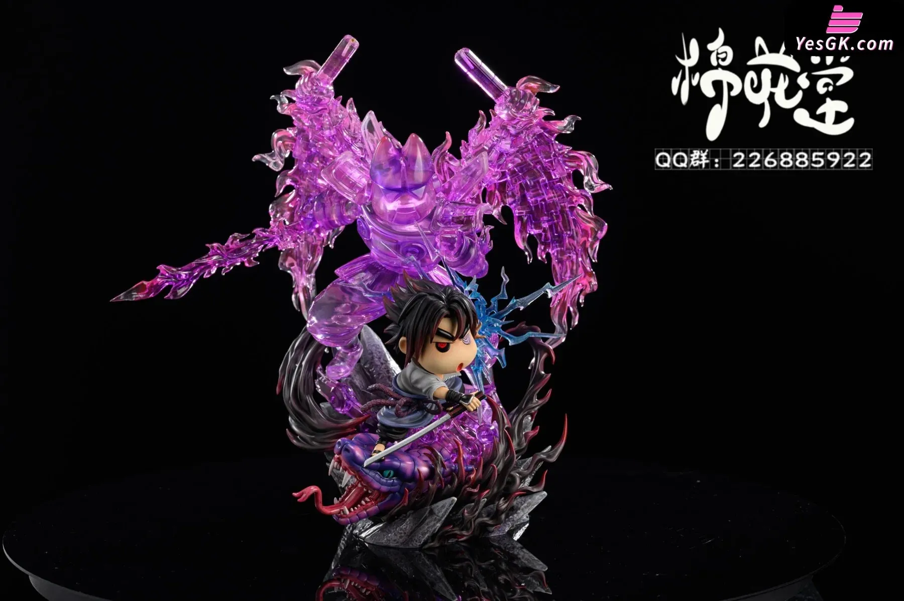 Crayon Shin-chan Shinnosuke Nohara cosplay Uchiha Sasuke Resin Statue - M.H.T Studio [Pre-Order]