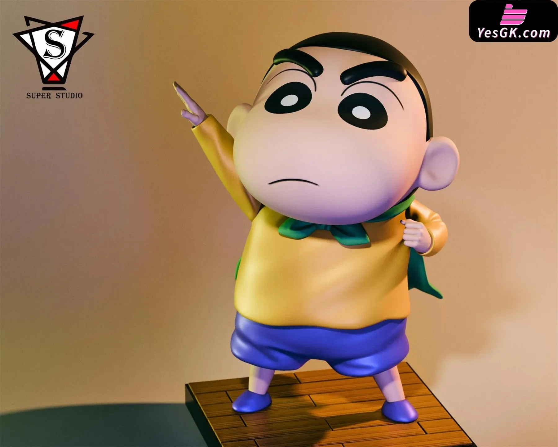 Crayon Shin-chan Shinnosuke Nohara Transformation Resin Statue - Super Studio [Pre-Order]