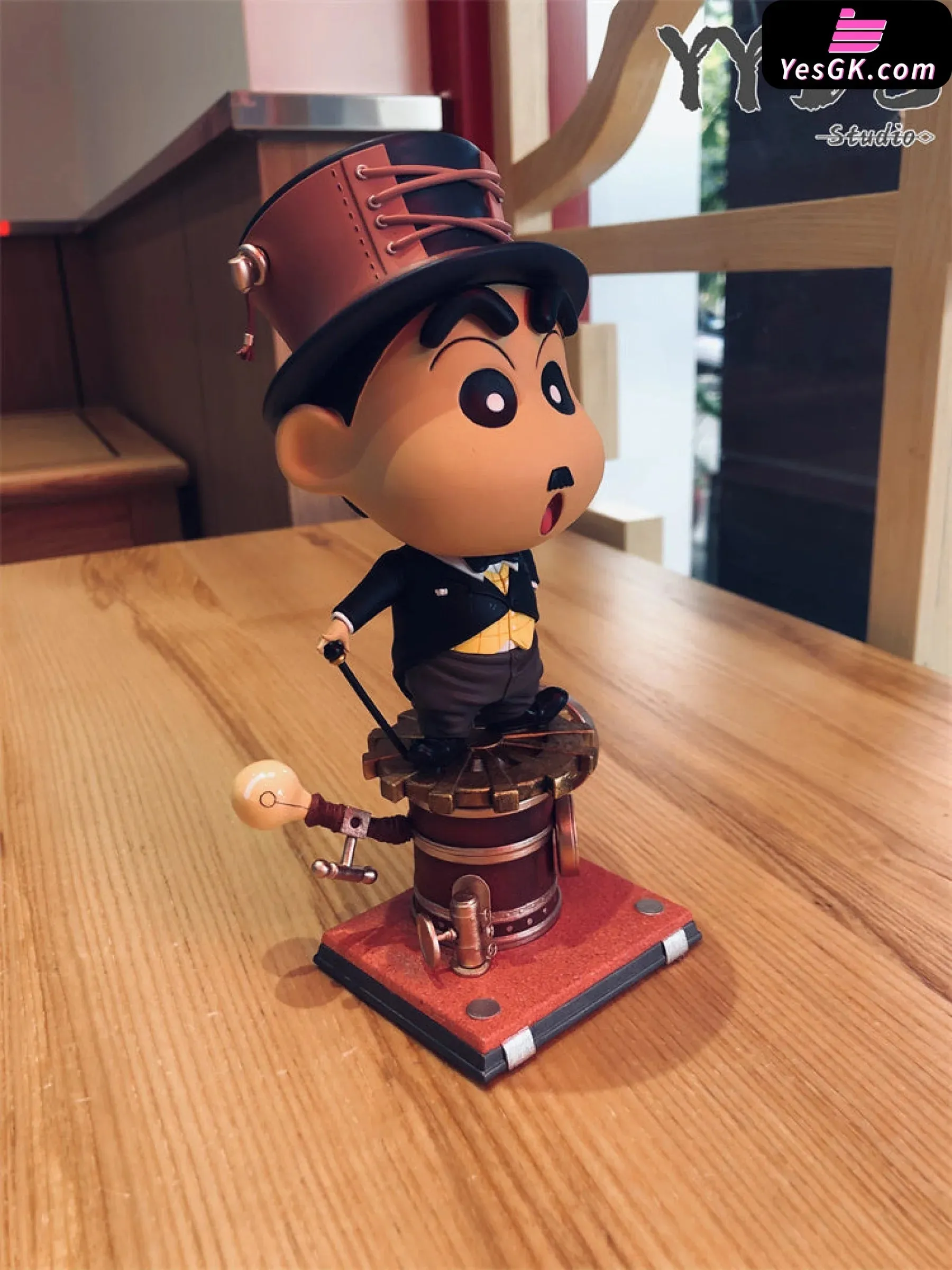 Crayon Shinchan Cosplay Charlie Chaplin Resin Statue - YYDS Studio [Pre-Order Closed]