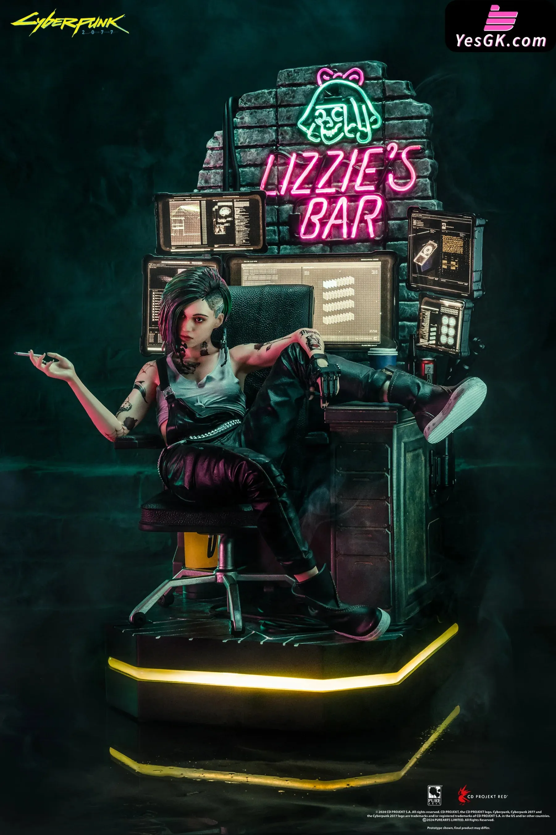 CYBERPUNK 2077 JUDY áLVAREZ 1/4 SCALE STATUE (Licensed) - PureArts Studio [Pre-Order]