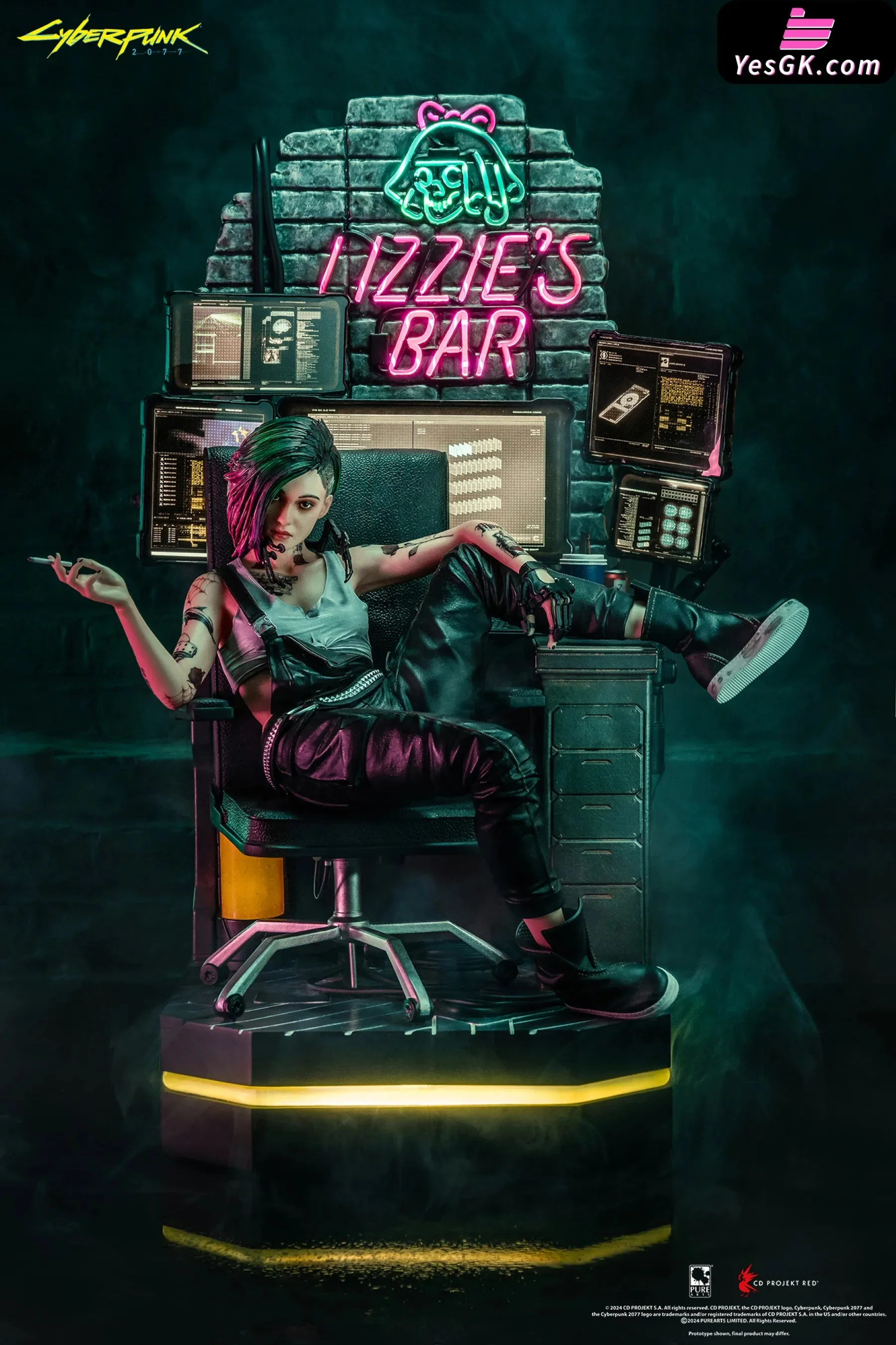 CYBERPUNK 2077 JUDY áLVAREZ 1/4 SCALE STATUE (Licensed) - PureArts Studio [Pre-Order]