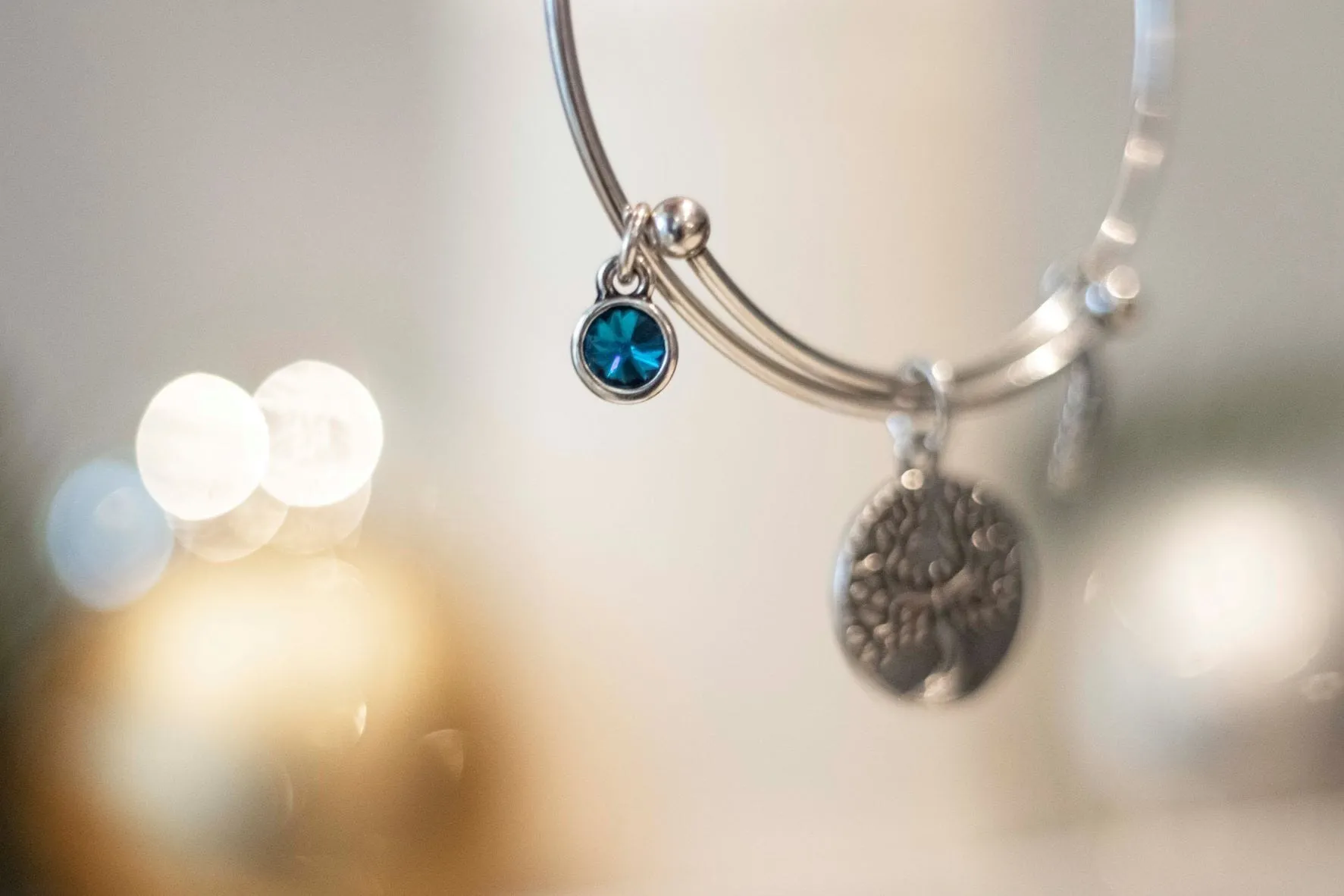 December - Blue Topaz: Birthstone Bracelet