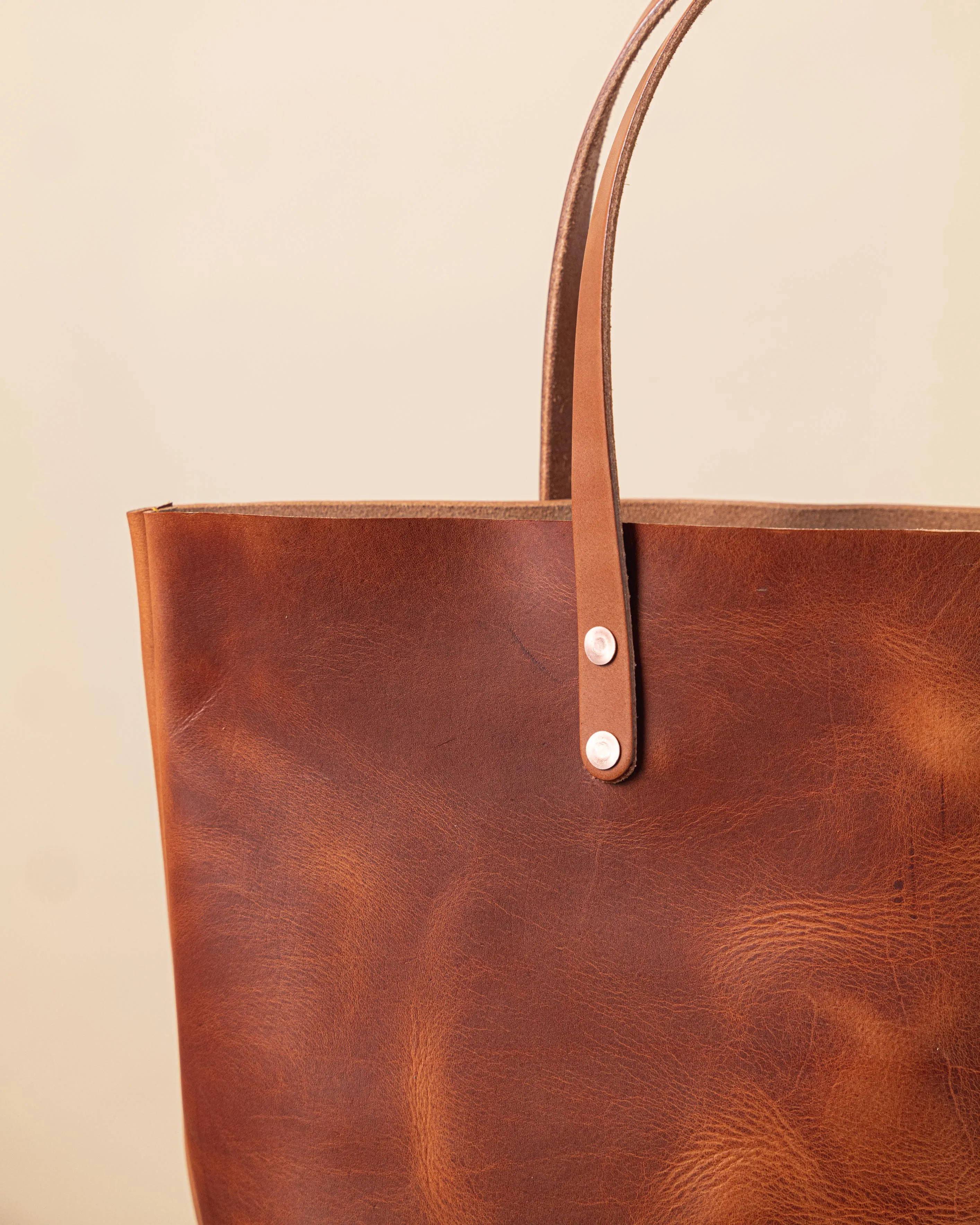 English Tan Dublin East West Tote