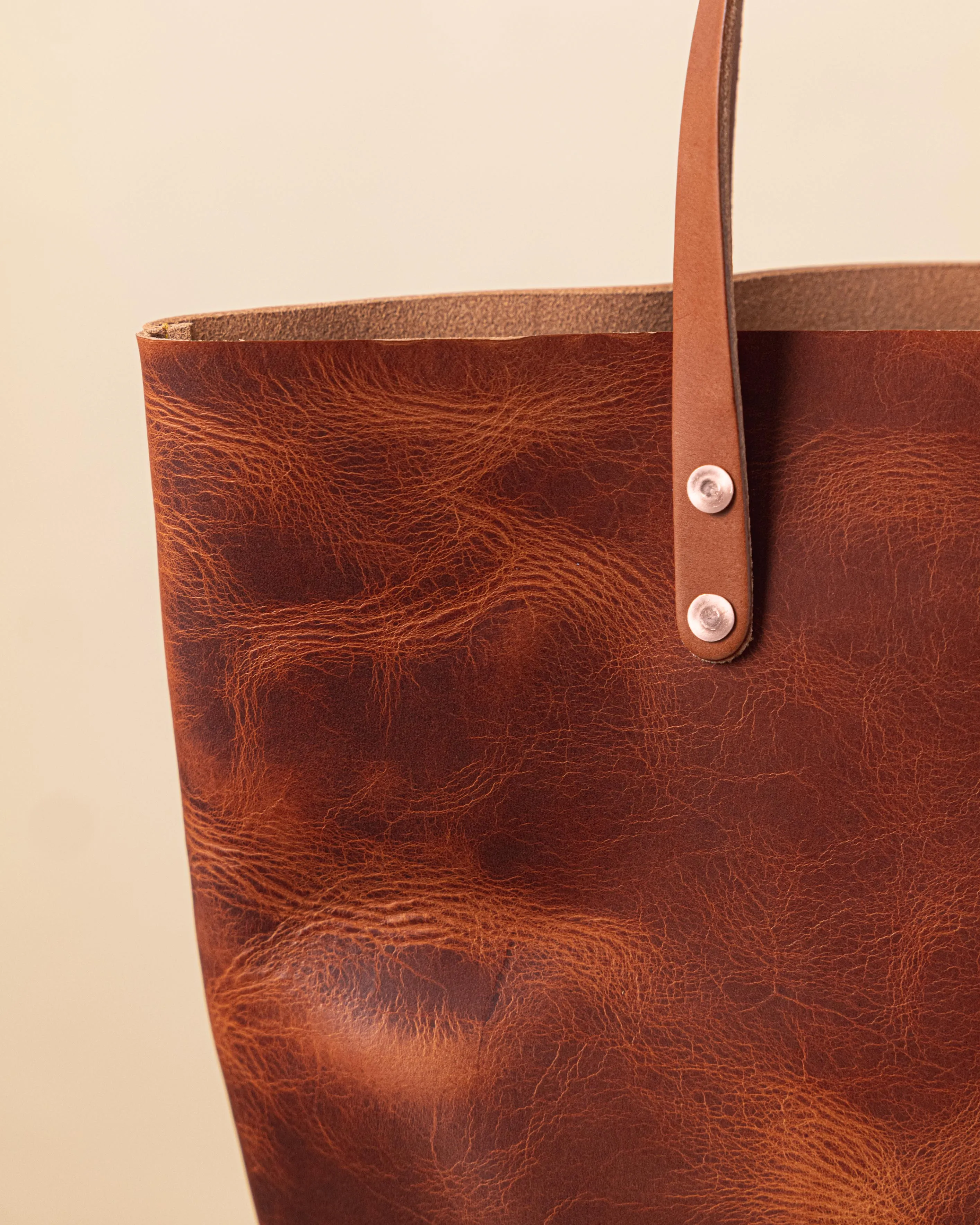 English Tan Dublin East West Tote