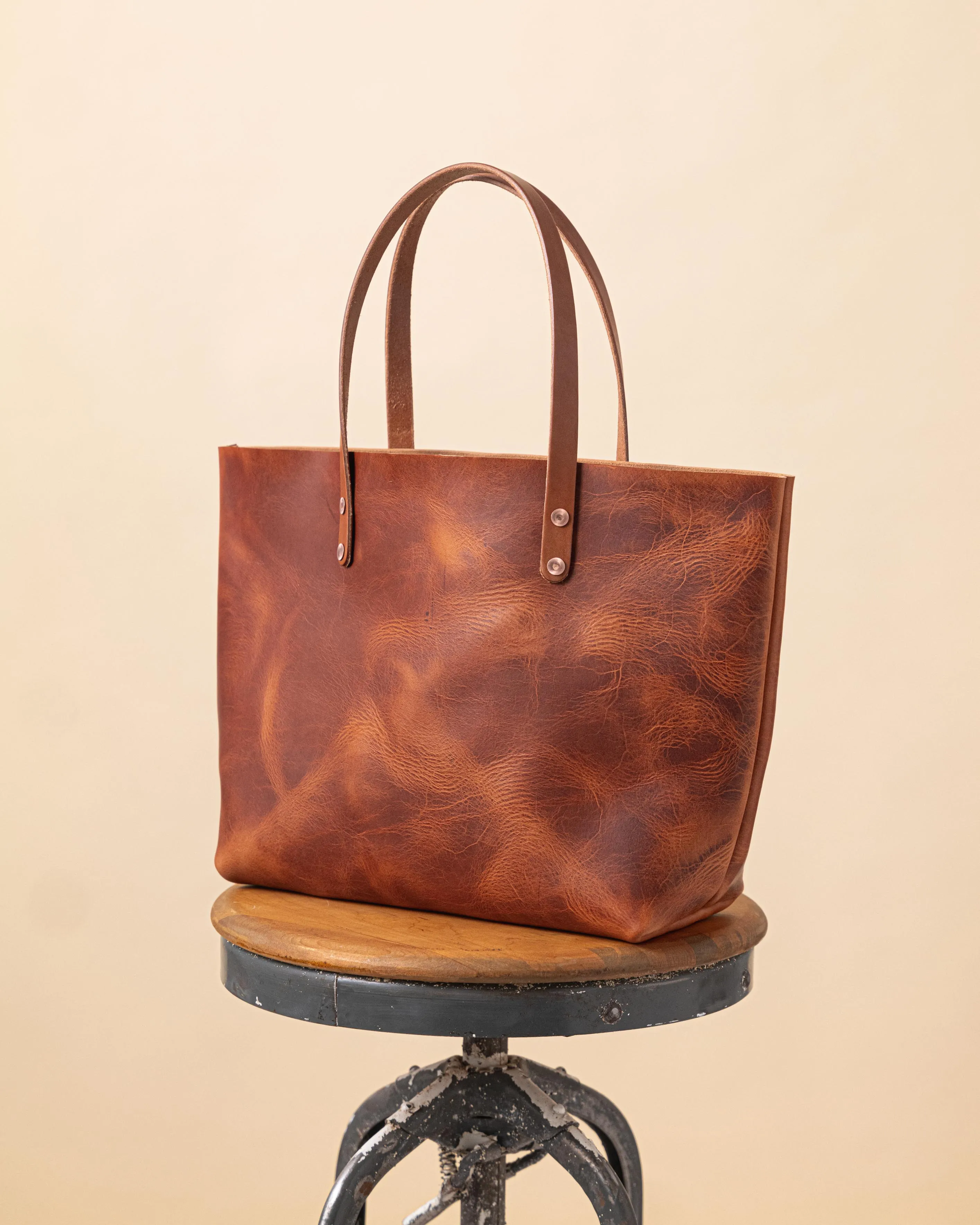 English Tan Dublin East West Tote