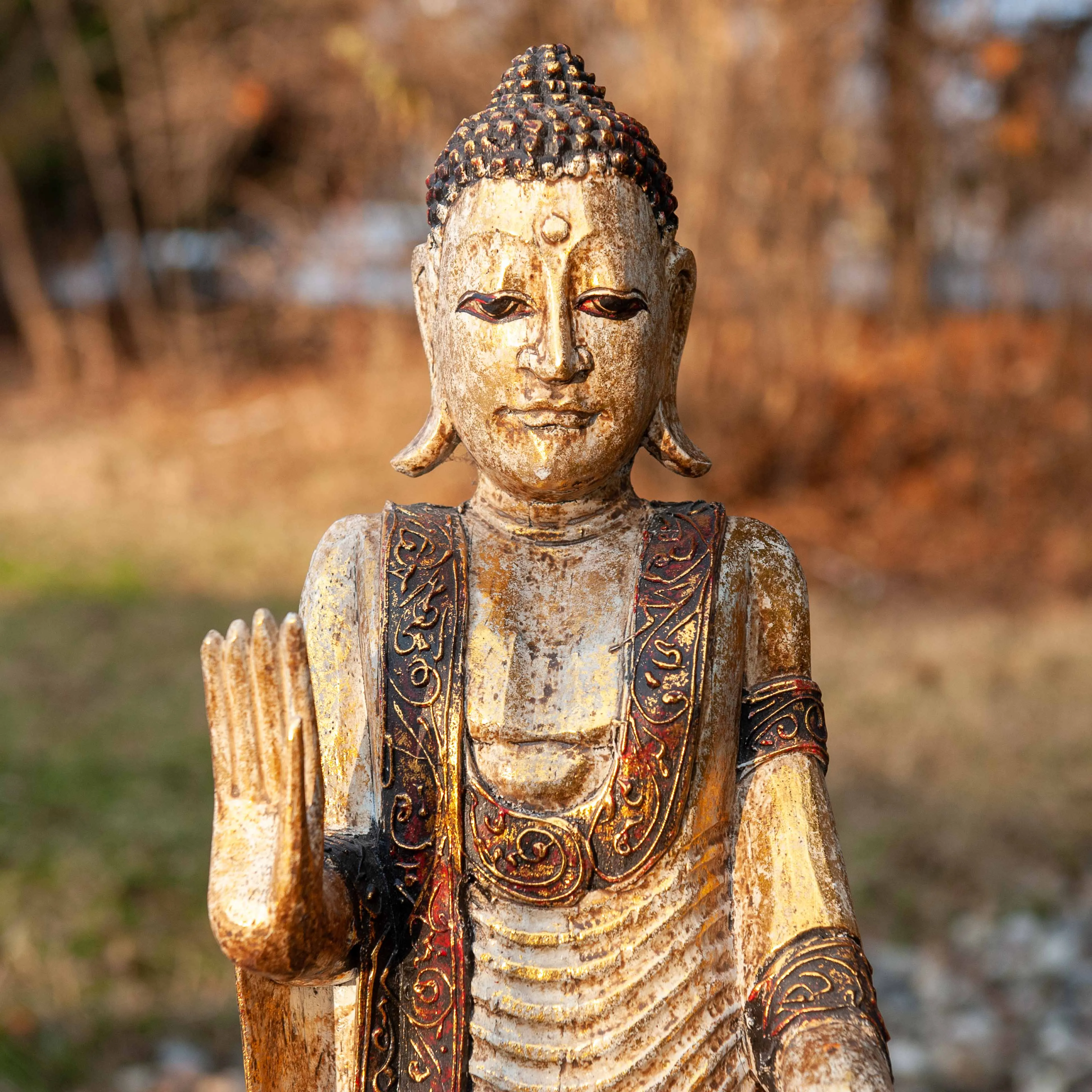 Gold Standing Buddha