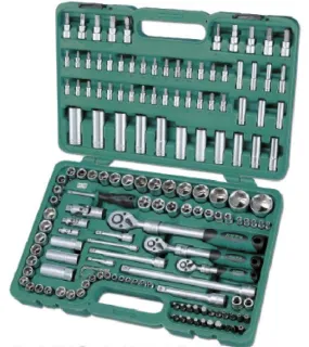 Honiton Socket Set 1/4" 3/8" 1/2" Square Drive 155pcs