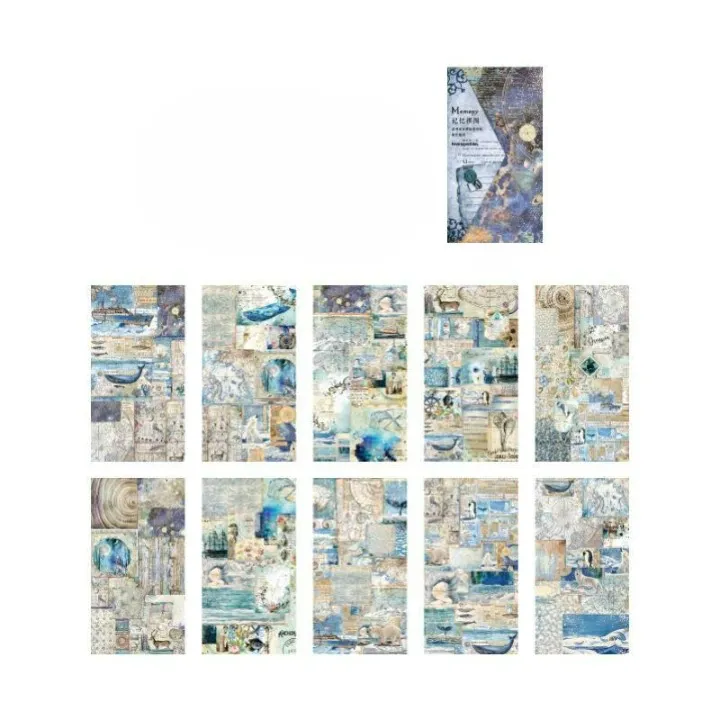 Memory Puzzle Decorative Material Paper Sheets