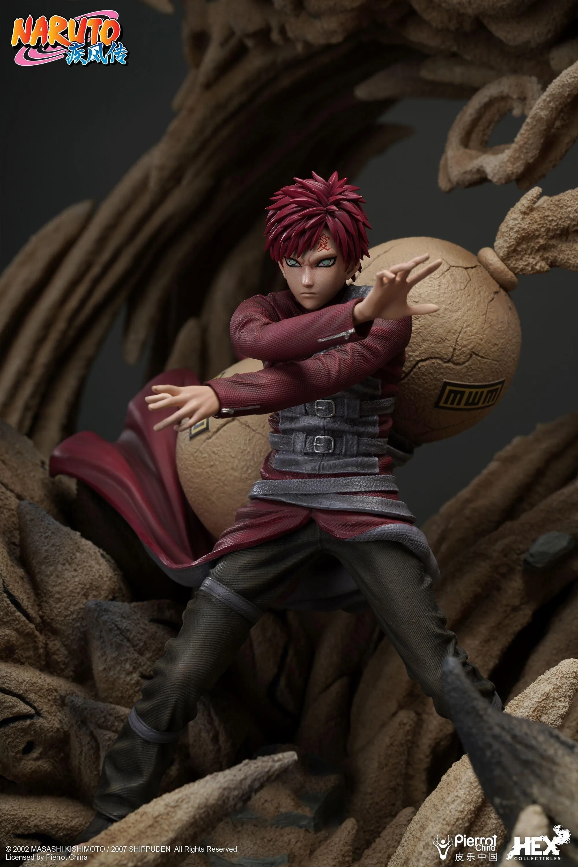 Naruto Shippuden-  Gaara Of The Sand- Anime Figure