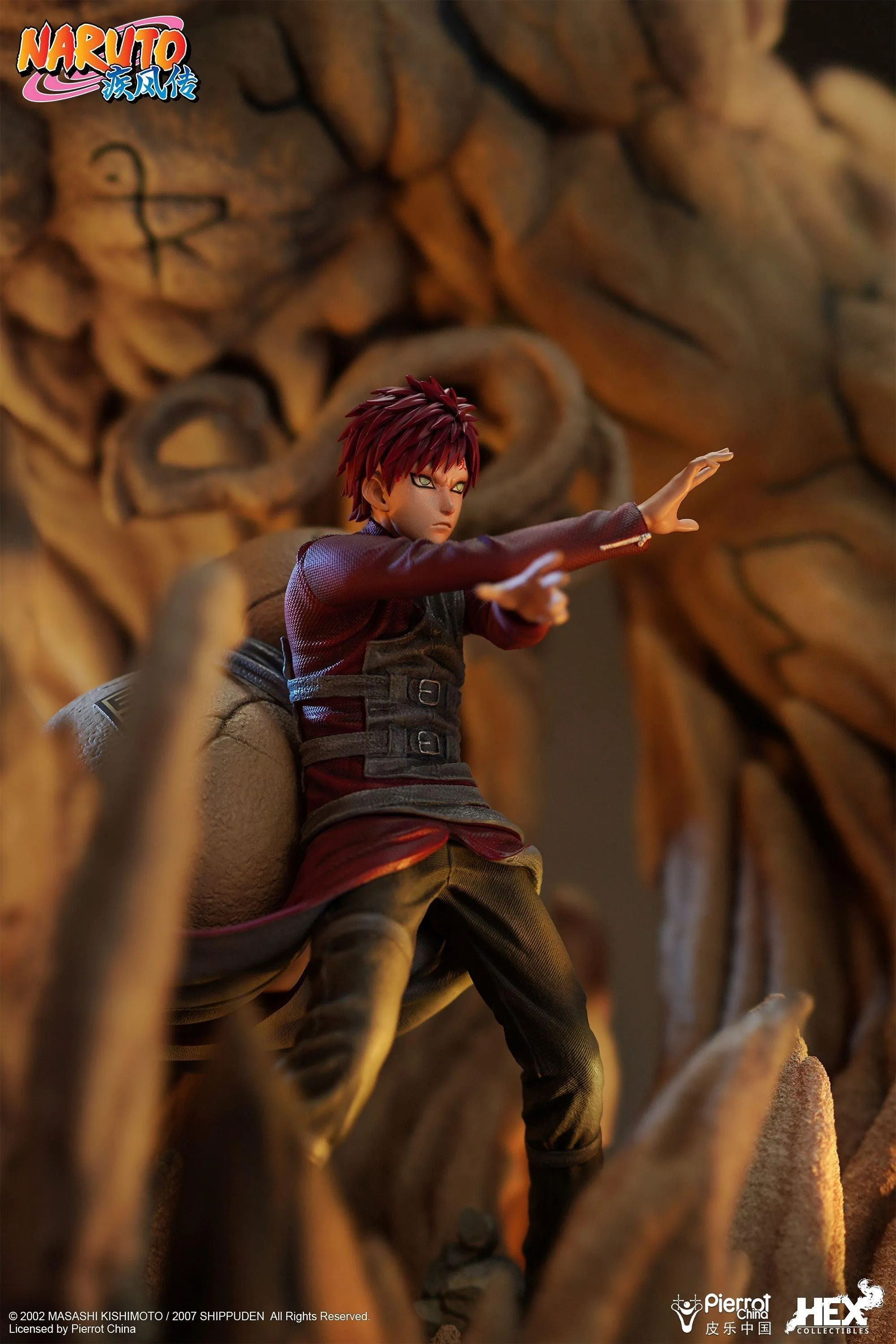 Naruto Shippuden-  Gaara Of The Sand- Anime Figure