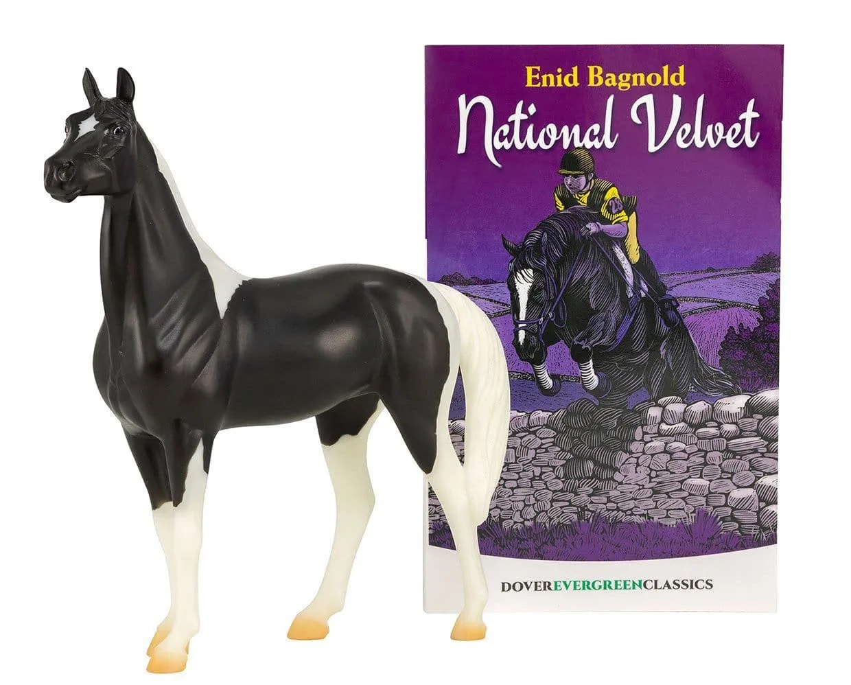 National Velvet Horse and Book Set