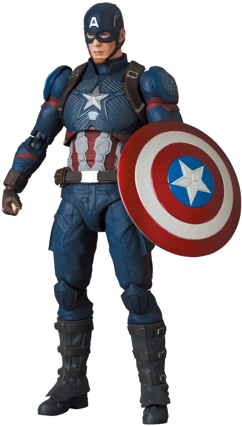 "Avengers: Endgame" Mafex No.130 Captain America Endgame Ver.