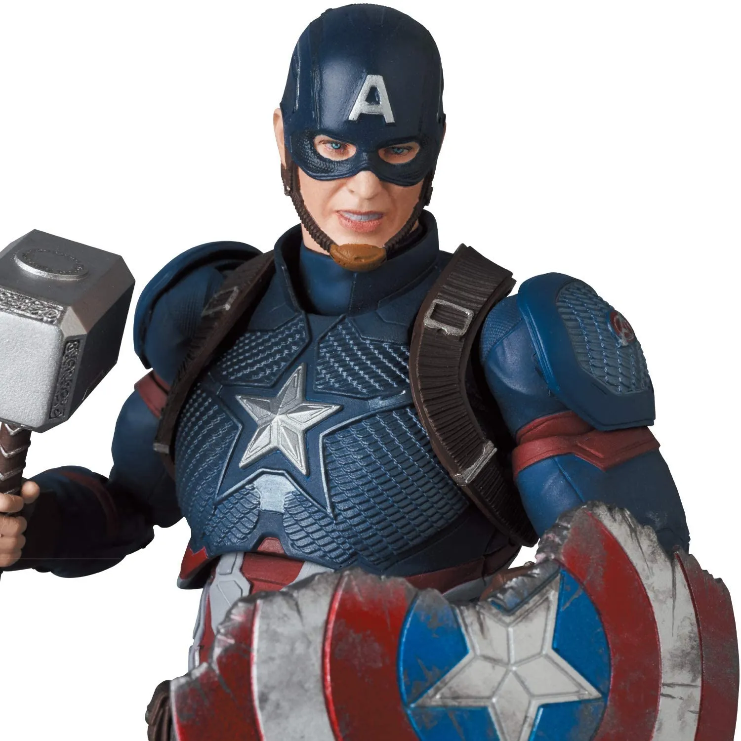 "Avengers: Endgame" Mafex No.130 Captain America Endgame Ver.