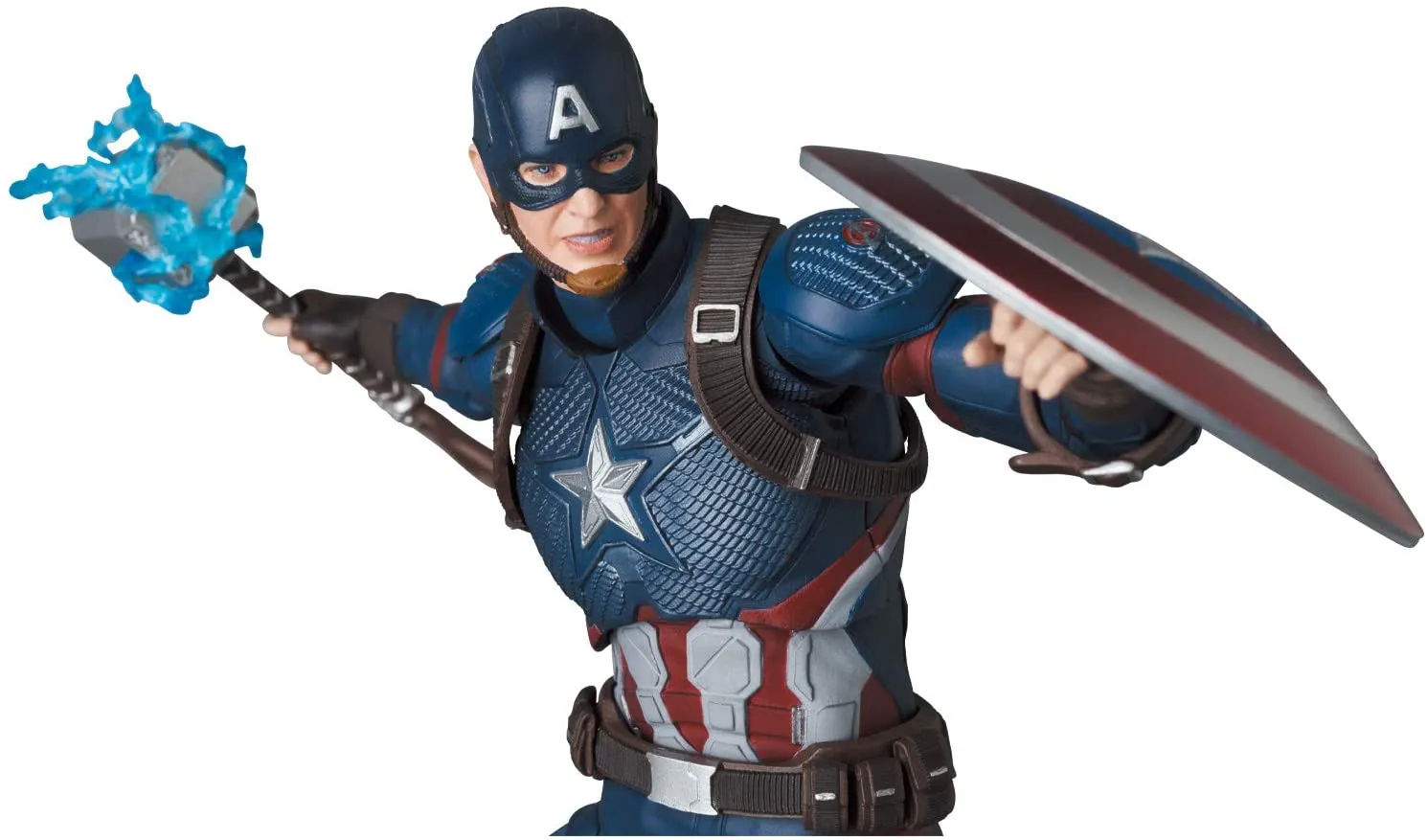 "Avengers: Endgame" Mafex No.130 Captain America Endgame Ver.