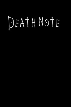 "Death Note" Notebook Journal