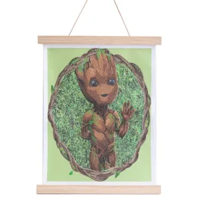 "Groot" Crystal Art Scroll Kit 35x45cm