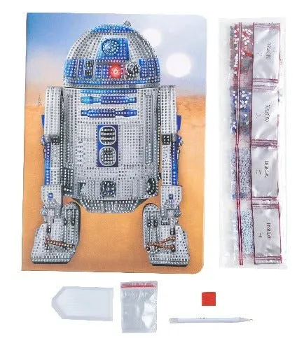 "R2-D2" Crystal Art Notebook