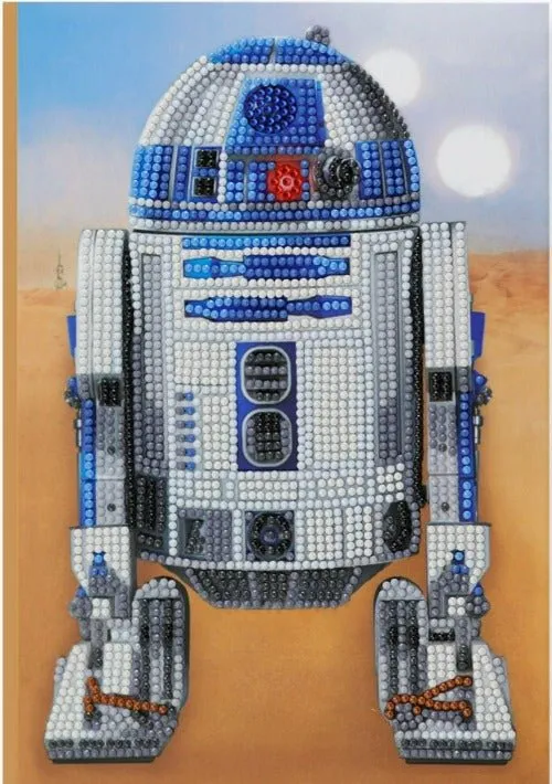 "R2-D2" Crystal Art Notebook