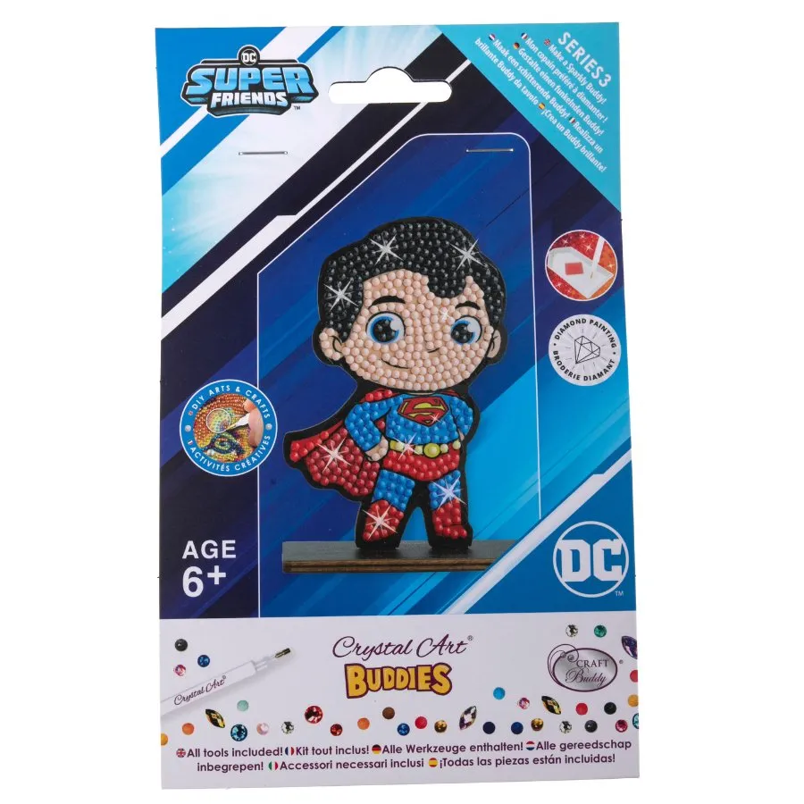 "Superman" Crystal Art Buddies DC Series 3