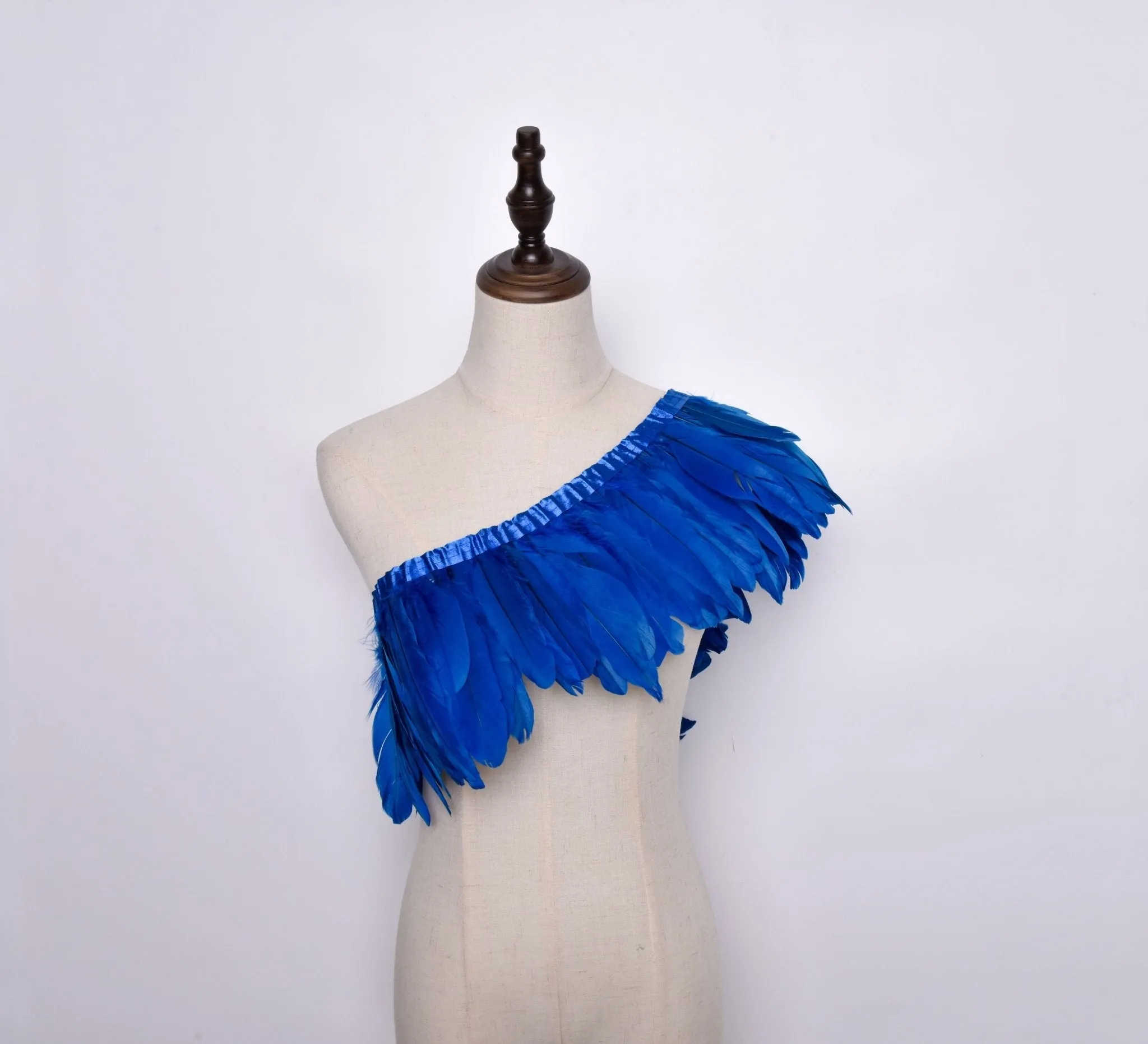 Rooster Feather Fringe Ribbon