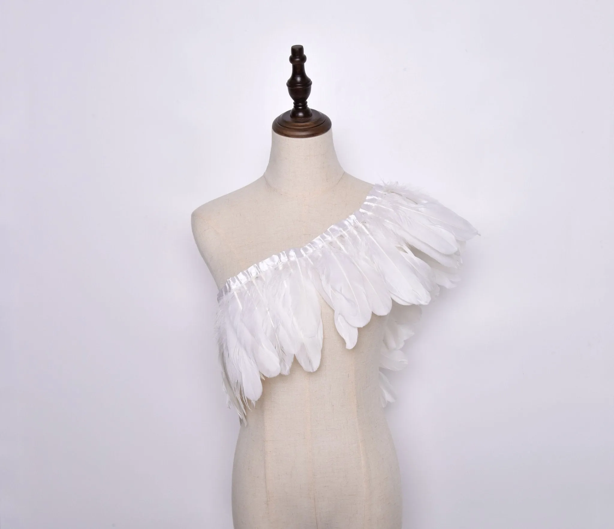 Rooster Feather Fringe Ribbon