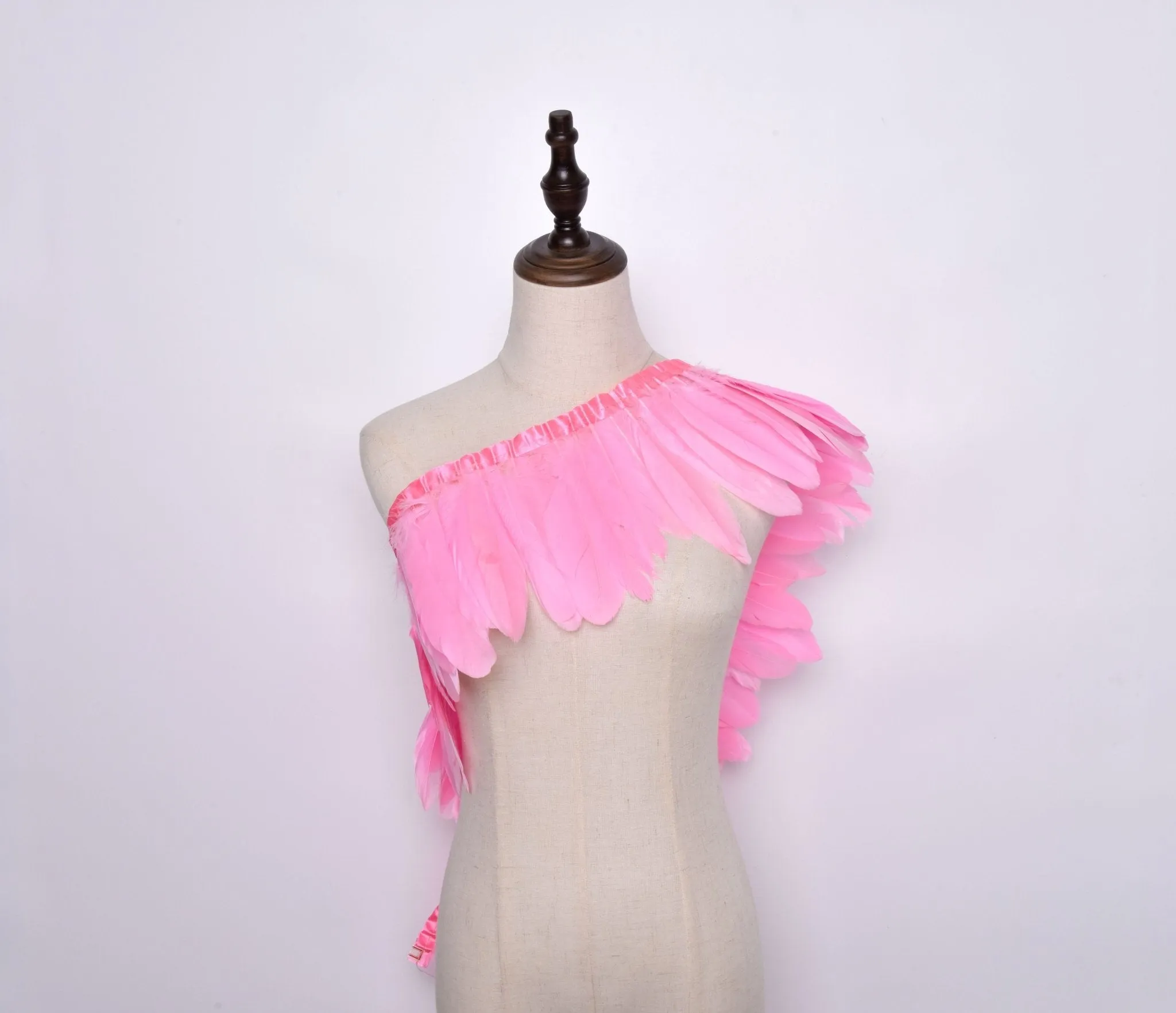 Rooster Feather Fringe Ribbon