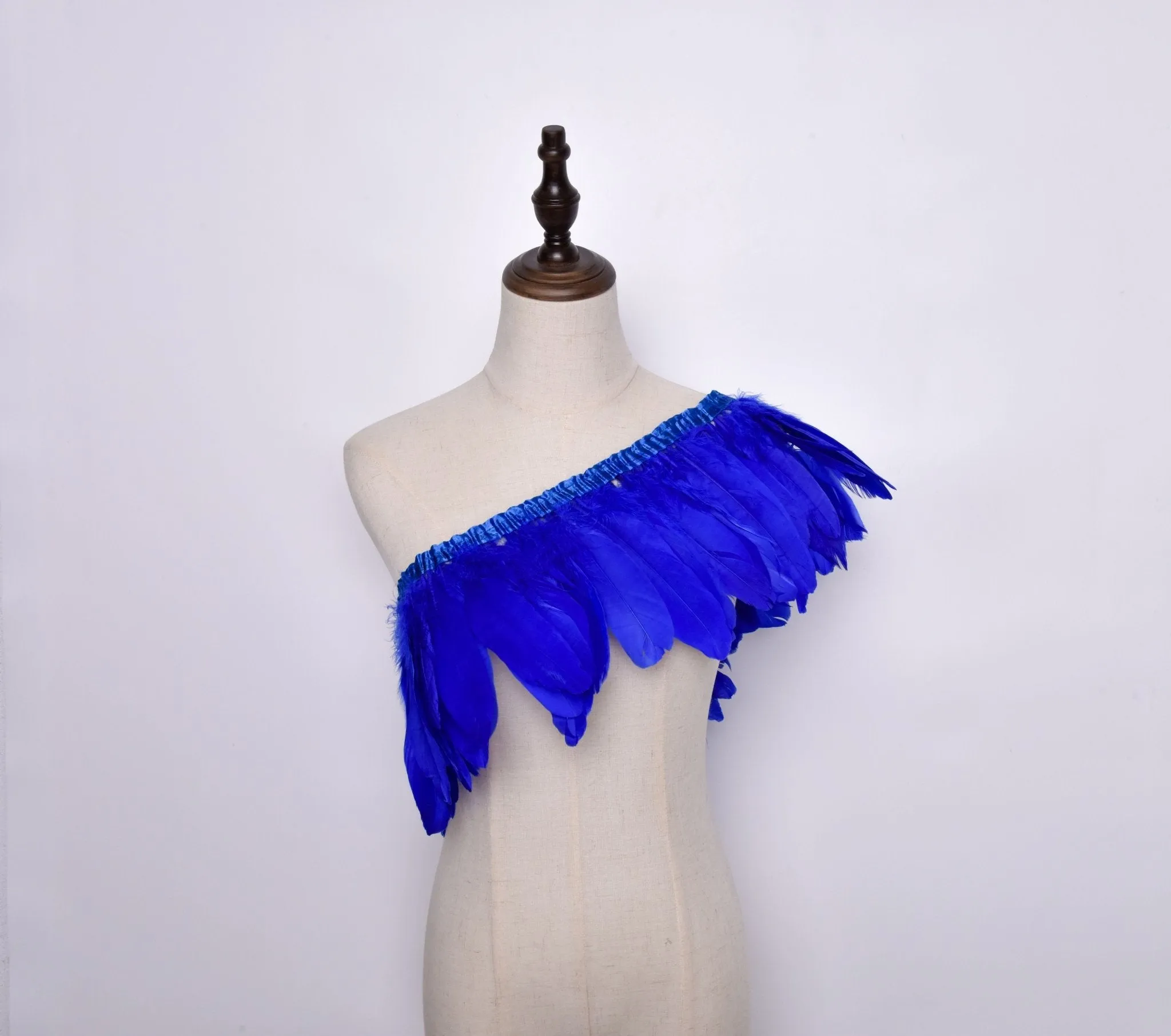 Rooster Feather Fringe Ribbon