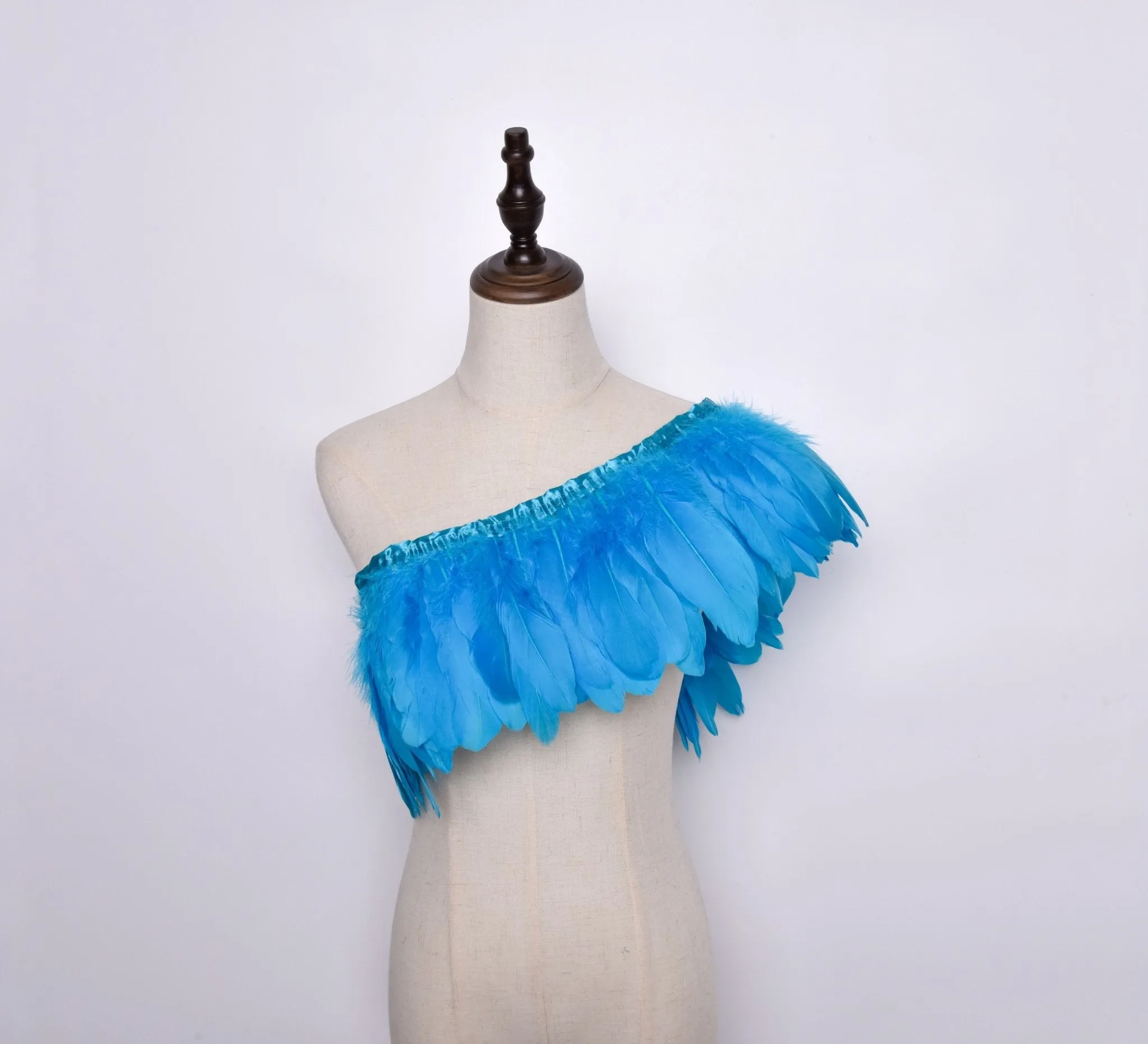 Rooster Feather Fringe Ribbon