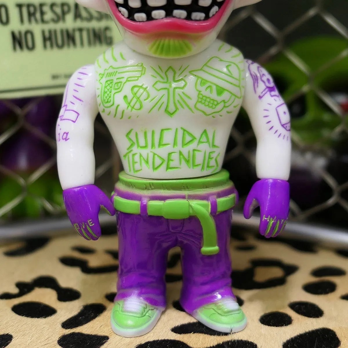 Super Villain - El Loco SKUM Sofubi Suicidal Tendencies x Black Book Toy