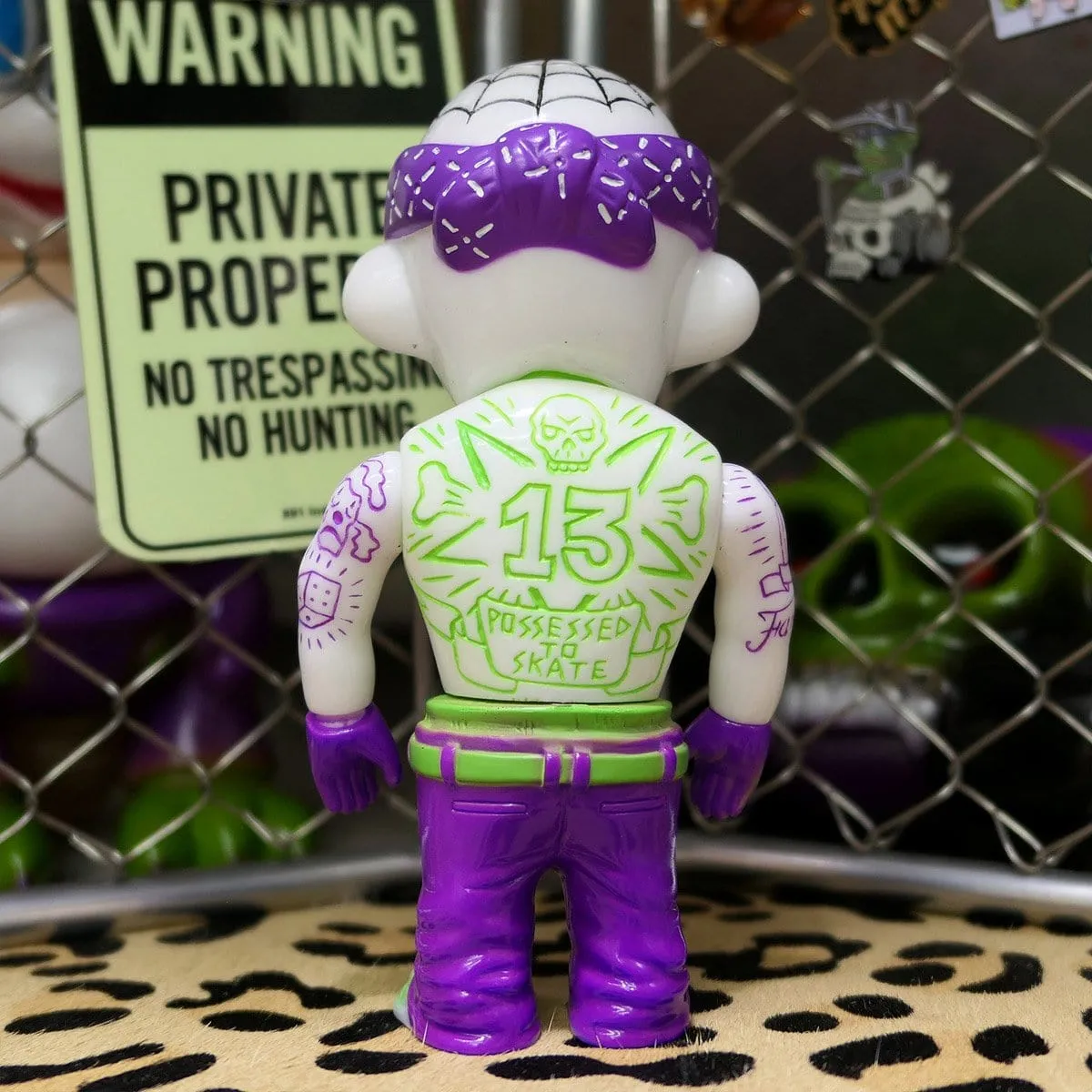 Super Villain - El Loco SKUM Sofubi Suicidal Tendencies x Black Book Toy