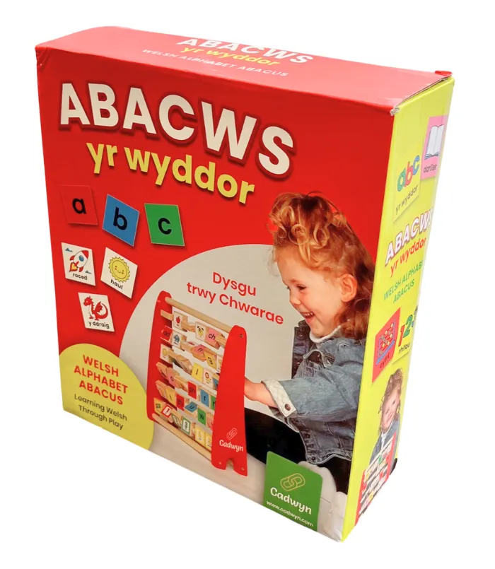 Welsh Alphabet Abacus