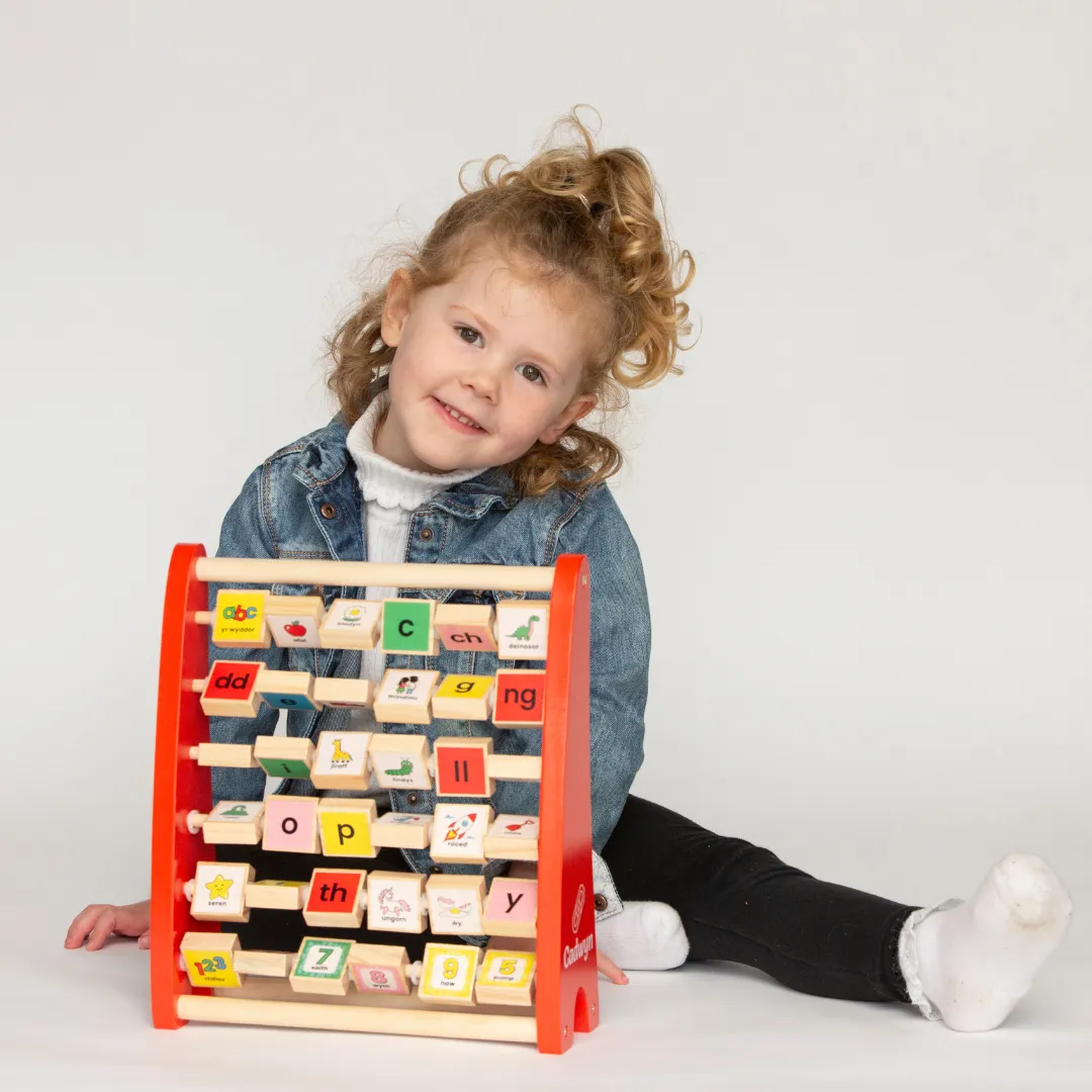 Welsh Alphabet Abacus