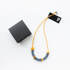 Will Sharp: Block Necklace Livid Grey